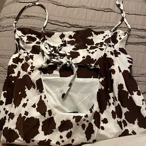 Size (S fits XS) Color ( brown/ white) Brand ( Rue 21) - Picture 2 of 3